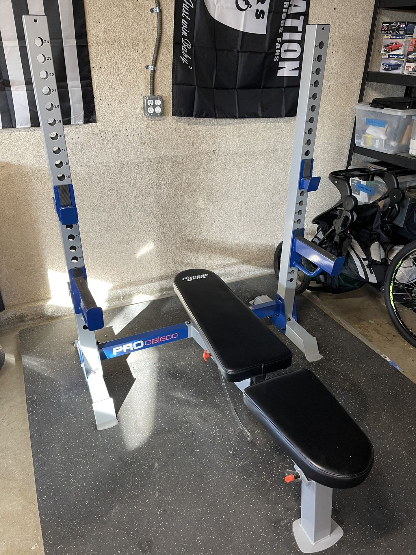 Fitness Gear PRO OB/600 Olympic Rack/Bench