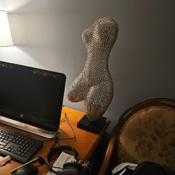 Metal Sculpture Art Torso Sculpture LARGE Sculpture