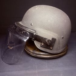 Gentex IIIA (3A) Ballistic Helmet Removable Protech Face Shield Size Large