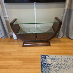 Glass Table/TV stand 