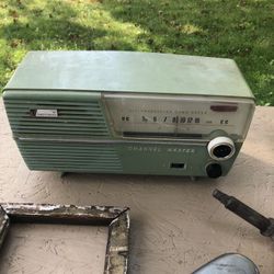 Vintage retro deco radio