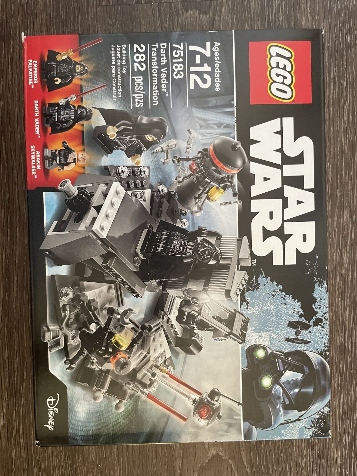 STAR WARS LEGO 75183 DARTH VADER TRANSFORMATION SEALED RARE