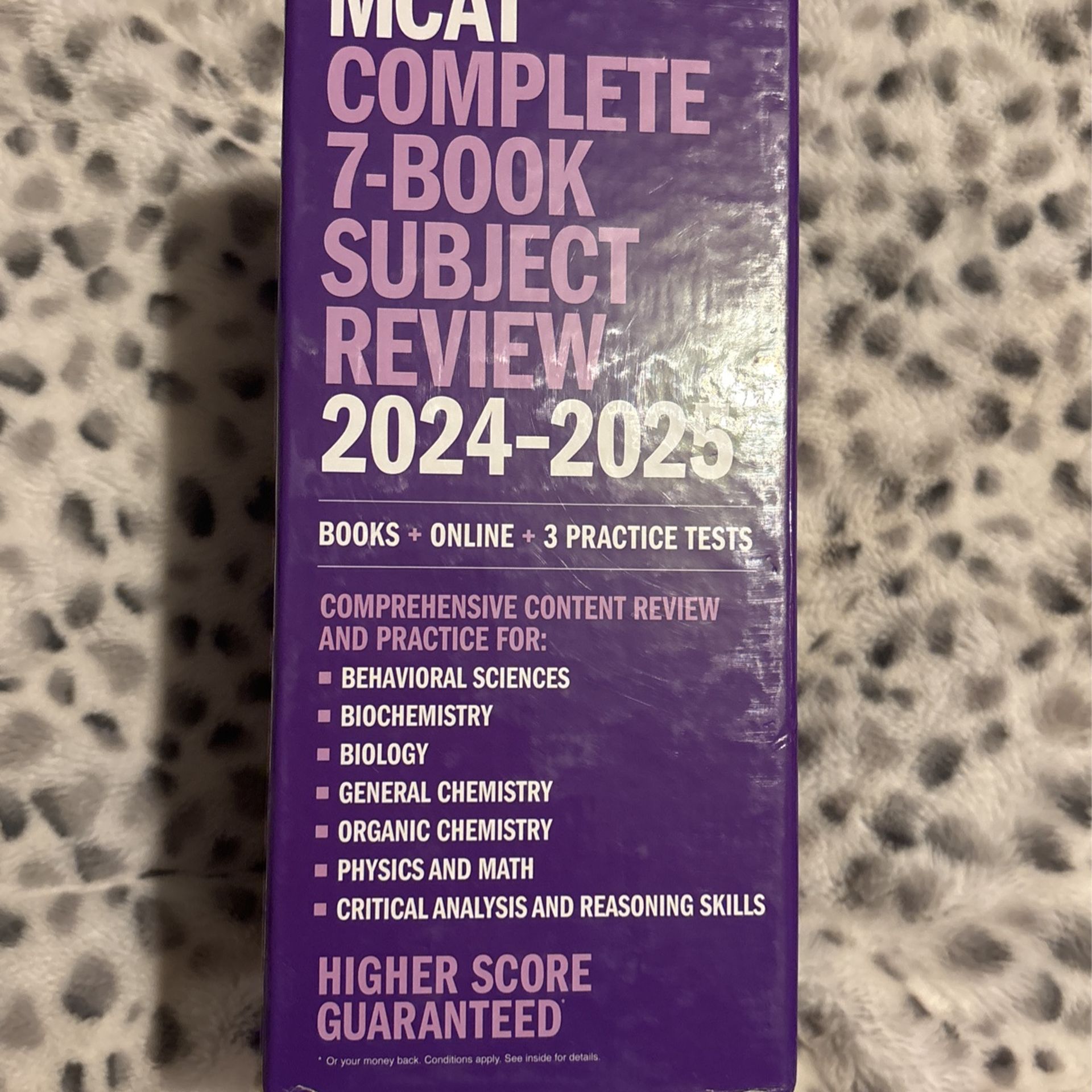 Kaplan Test Prep MCAT Complete 7-Book Subject Review 2024-2025 for