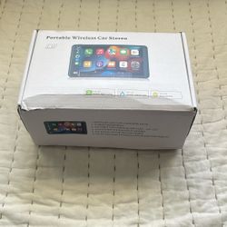 Portable Wireless Car Stereo 