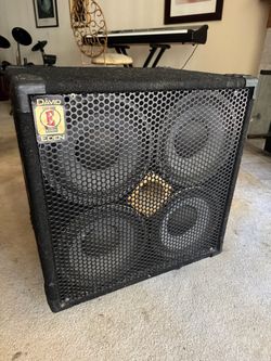 Eden D410T Bass Speaker Cabinet made in USA- 1080 watts- excellent condition
