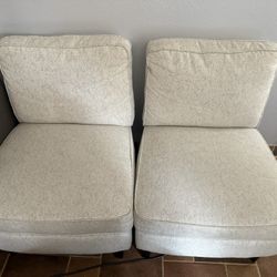 White single seat Couches