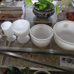 Milk Bowls And Cups