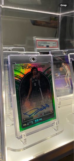 Dylan Harper 1989 Green Variation On Card Auto