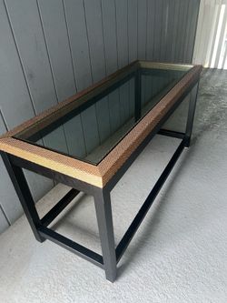 Glass table