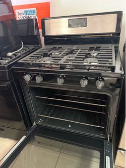 Whirlpool gas range stainless steel