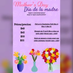 Mother’s Day Flowers 💐 Día De La Madre Flores ‼️ 