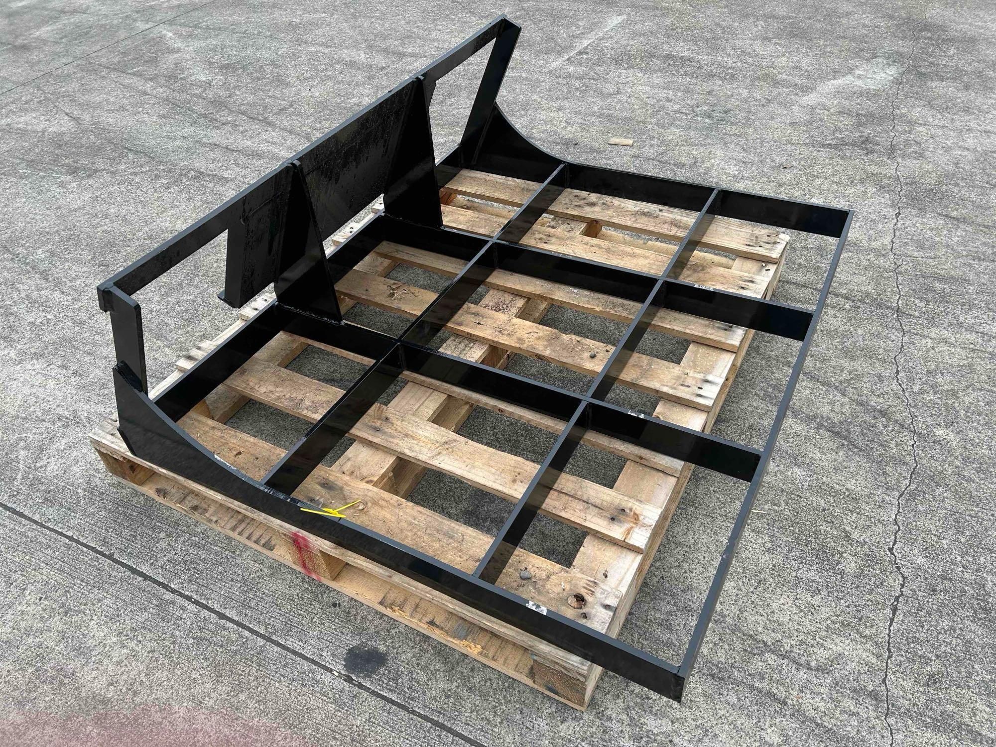 ABOSS Mini Skid Steer Grader Attachment, Fits Mini Loaders, Unused