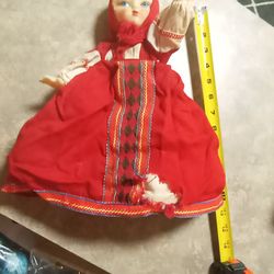 VINTAGE Russian TEA DOLL 