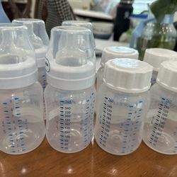 8x Philips Avent 9oz Anti Colic Bottles