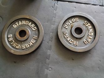 25 lb. Olympic Plates