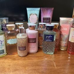 Bath & body works 15 Products Bundle Lot 