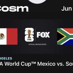 Cosm World Cup Tickets 