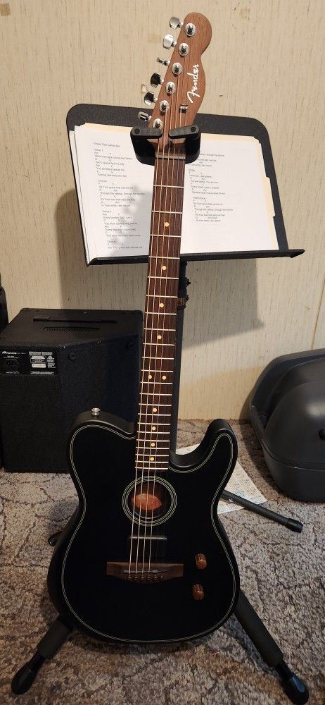 Fender Acoustasonic Telecaster Electric Guitar 