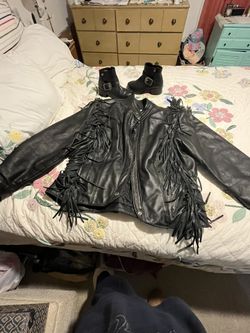 HD Leather Jacket and HD Boots