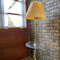 Mid Century Stiffel Brass Floor Lamp