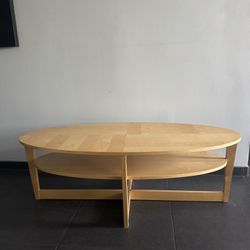 Oval Coffee Table 