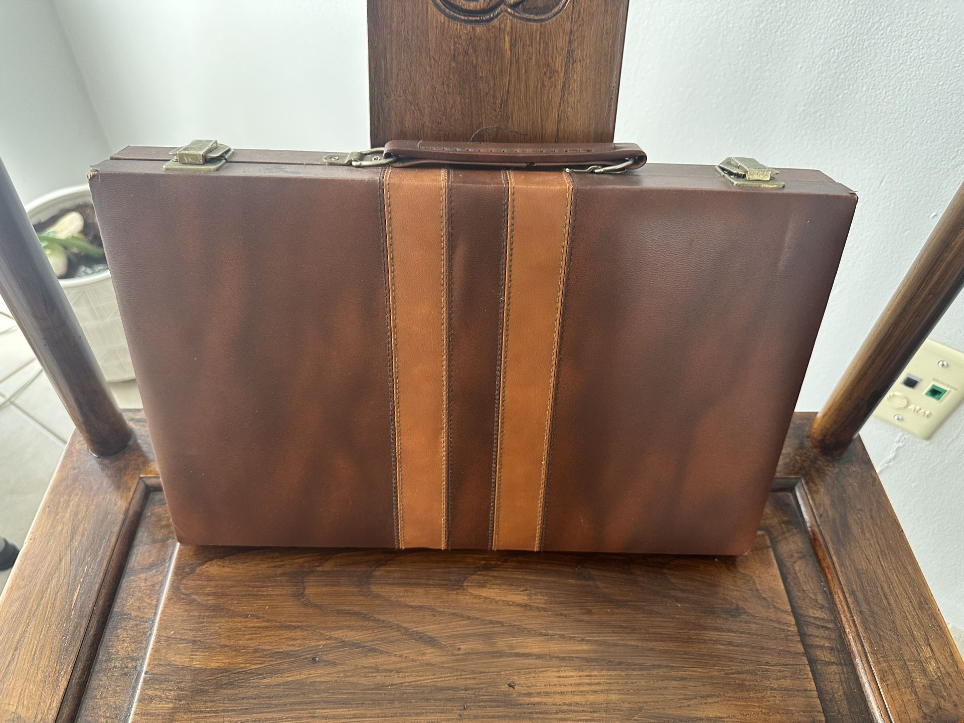 Backgammon Set With Case