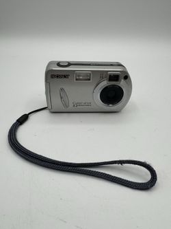 Vintage Sony Cyber-shot DSC-P32 Digital Camera 3.2 MP Japan Tested Works