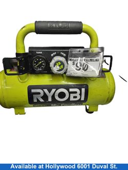 Ryobi P739 Gray Electric Compressor