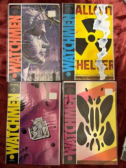 DC Watchmen Comic Books