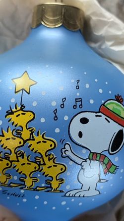 1985 Snoopy Christmas Ornament