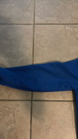 Blue hoodie for 8