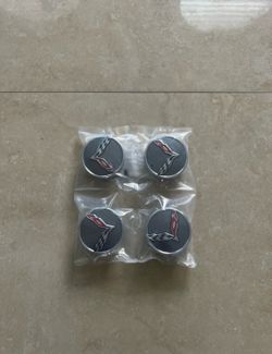 Brand New C7 Corvette Rims Center Cap (Set Of 4)