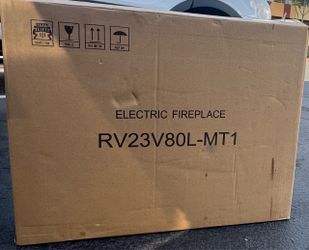 Only insert electric Fireplace A 29L, 23W, 18H rectangular WITH REMOTE CONTROL
