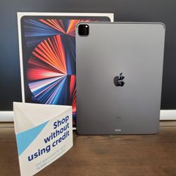 Apple IPad Pro 12.9 5th Gen M1 Chip - $1 DOWN TODAY, NO CREDIT NEEDED