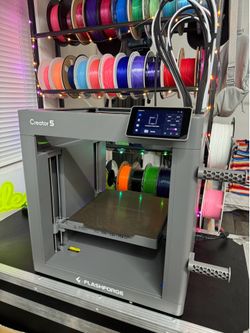 Flashforge Creator 5.        4-Toolheads Multi-Color 3D Printer