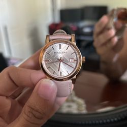 Burberry Rose Gold Watch