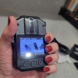 1296P HD Police Body Camera,128GB Memory,Waterproof Premium Portable Body Worn Camera 