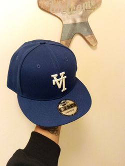 New Era 9Fifty Snapback Hat Blue