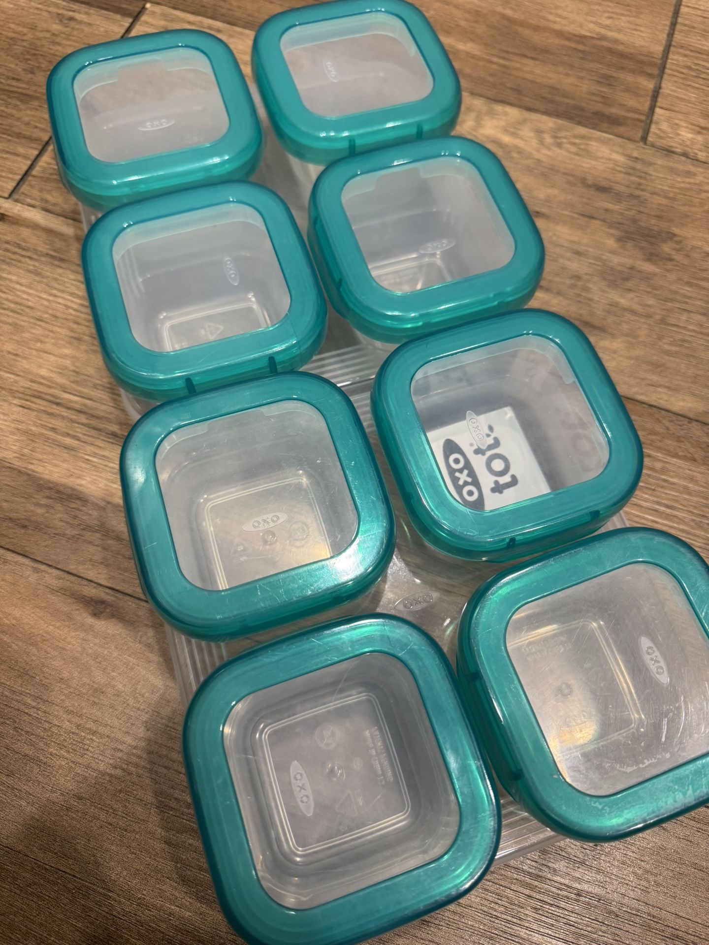 Mini Storage Containers - 8 Numbers