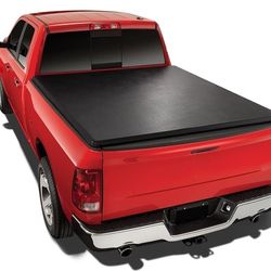 07-18 Chevrolet Silverado Gmc Sierra Truck Bed Soft Vinyl Roll Up Tonneau Cover Chevy 