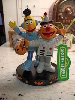 Sesame Street Ernie and Bert Halloween Collectible