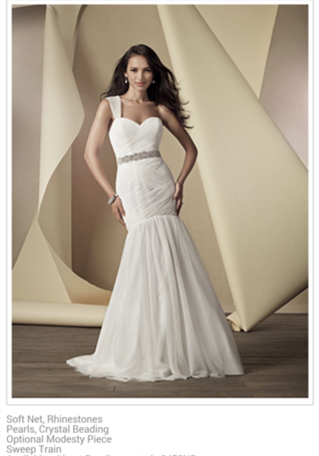 Alfred Angelo Ivory Wedding Dress Dry Cleaned