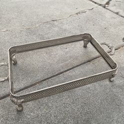 Vintage Silver Casserole Trivet 