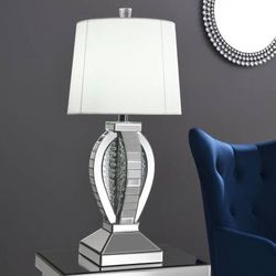 Beautiful Table Lamp with Faux Crystal Accents! Lowest Prices Ever!