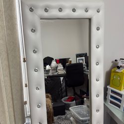 Tufted Full Body Mirror