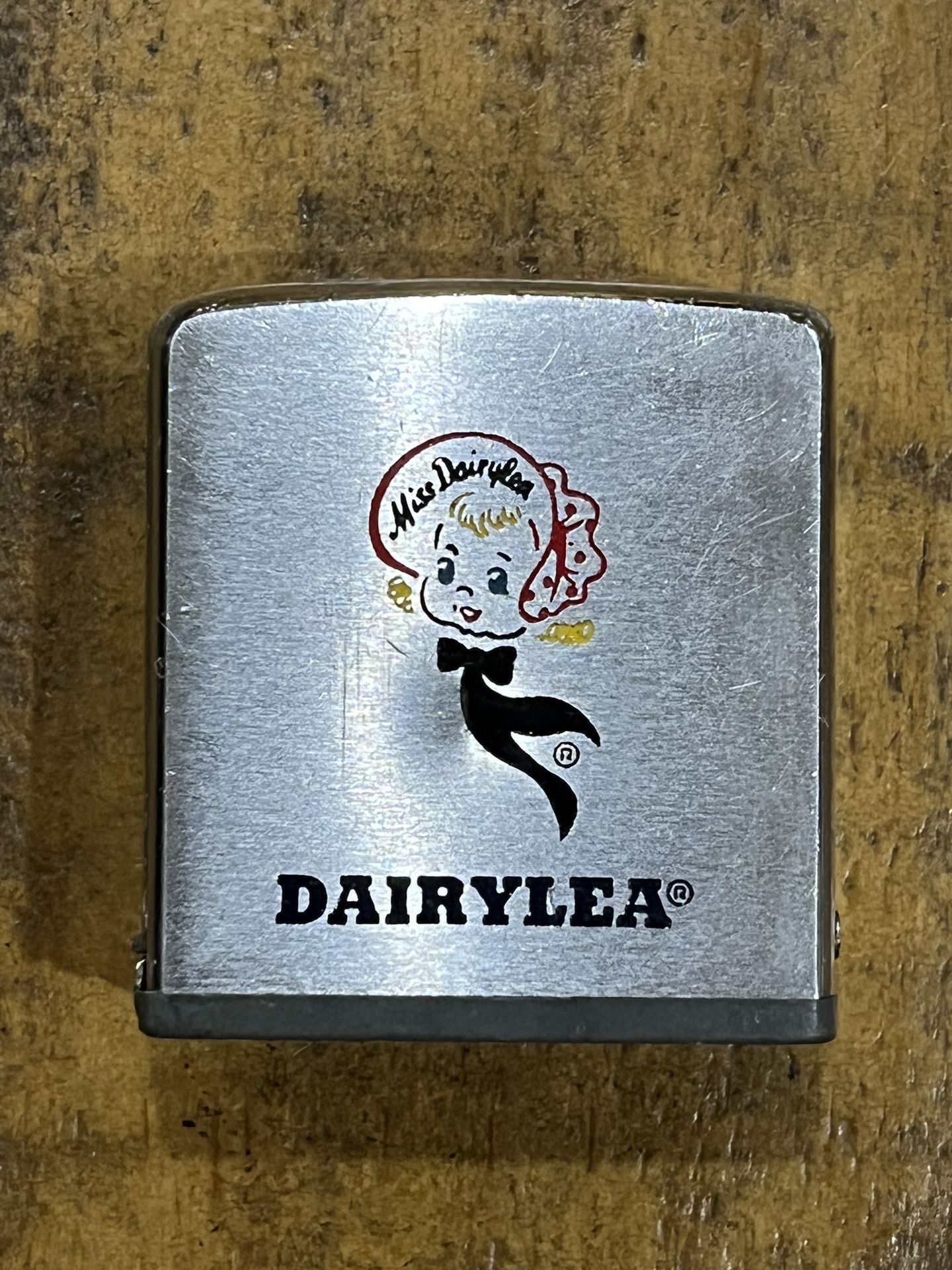Vintage Zippo Tape Measure Miss Dairylea