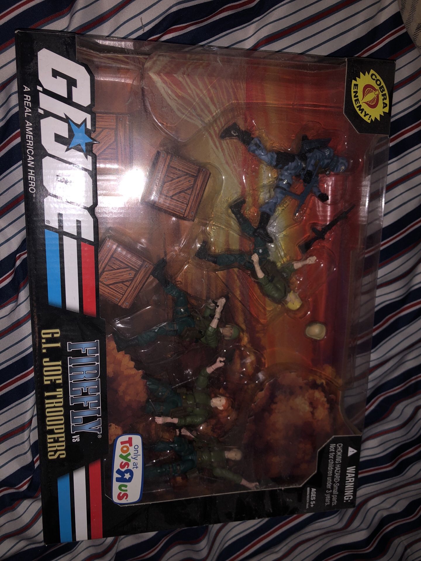 Gi joe toys r us exclusive firefly figure set