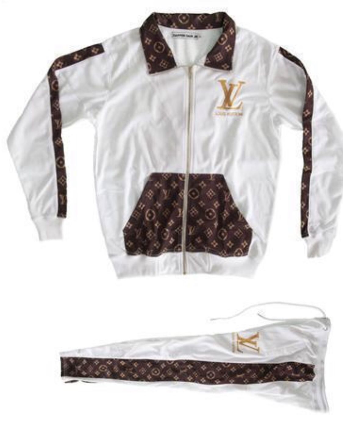 Louis Vuitton LVSE Monogram fleece Tracksuit for Sale in East Rutherford,  NJ - OfferUp