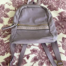 Cute Lavender Mini Backpack