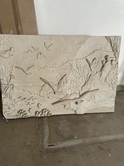 Sand Casting Wall Mural